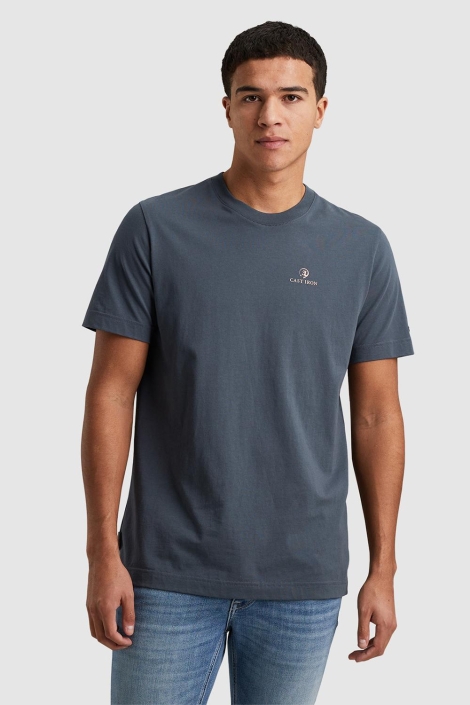Cast Iron short sleeve r-neck regular fit si